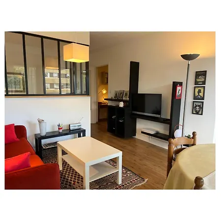 ღ Cote Parc - Studio, Calme & Parking Apartment *