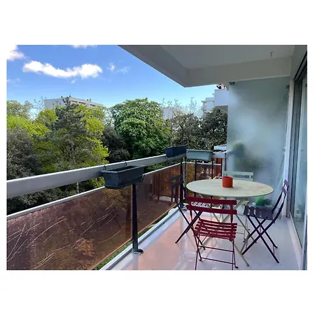 ღ Cote Parc - Studio, Calme & Parking Apartment